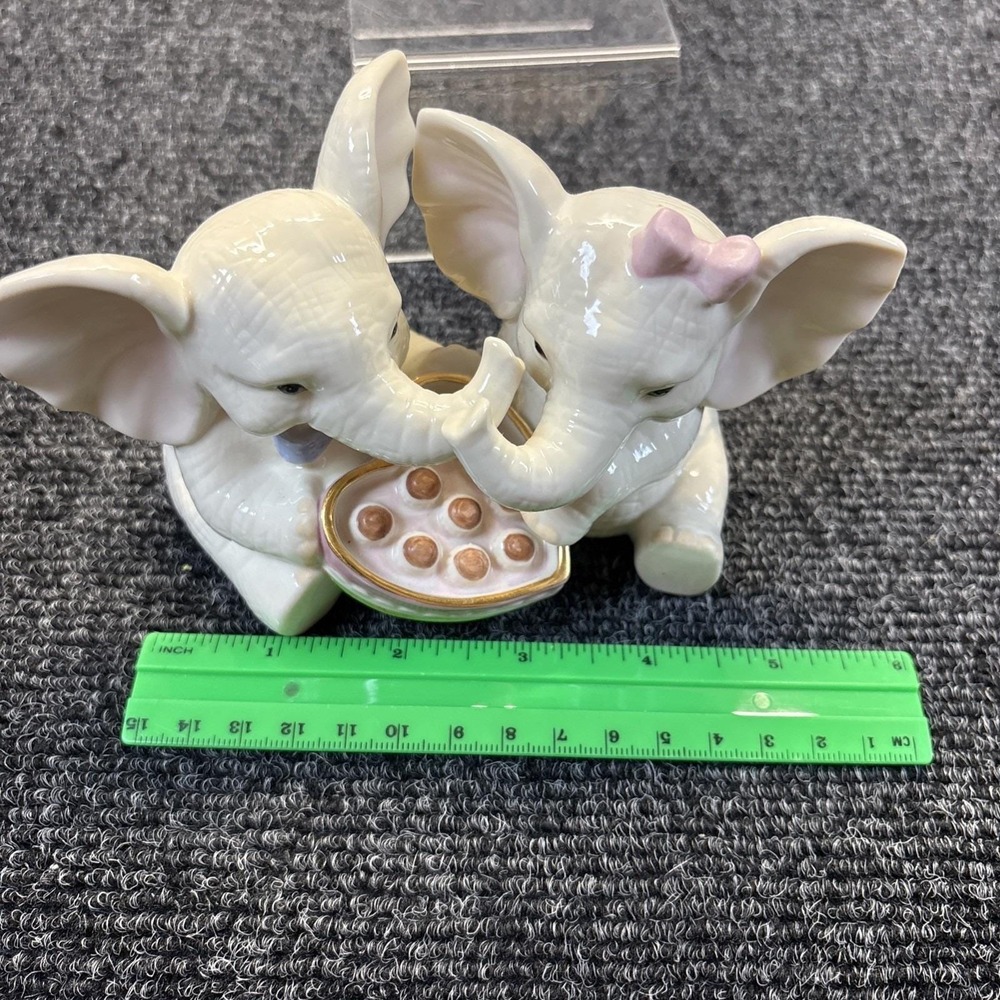 Lenox~You Are So Sweet~Elephants/Gold Trim/Love - Picture 6 of 7